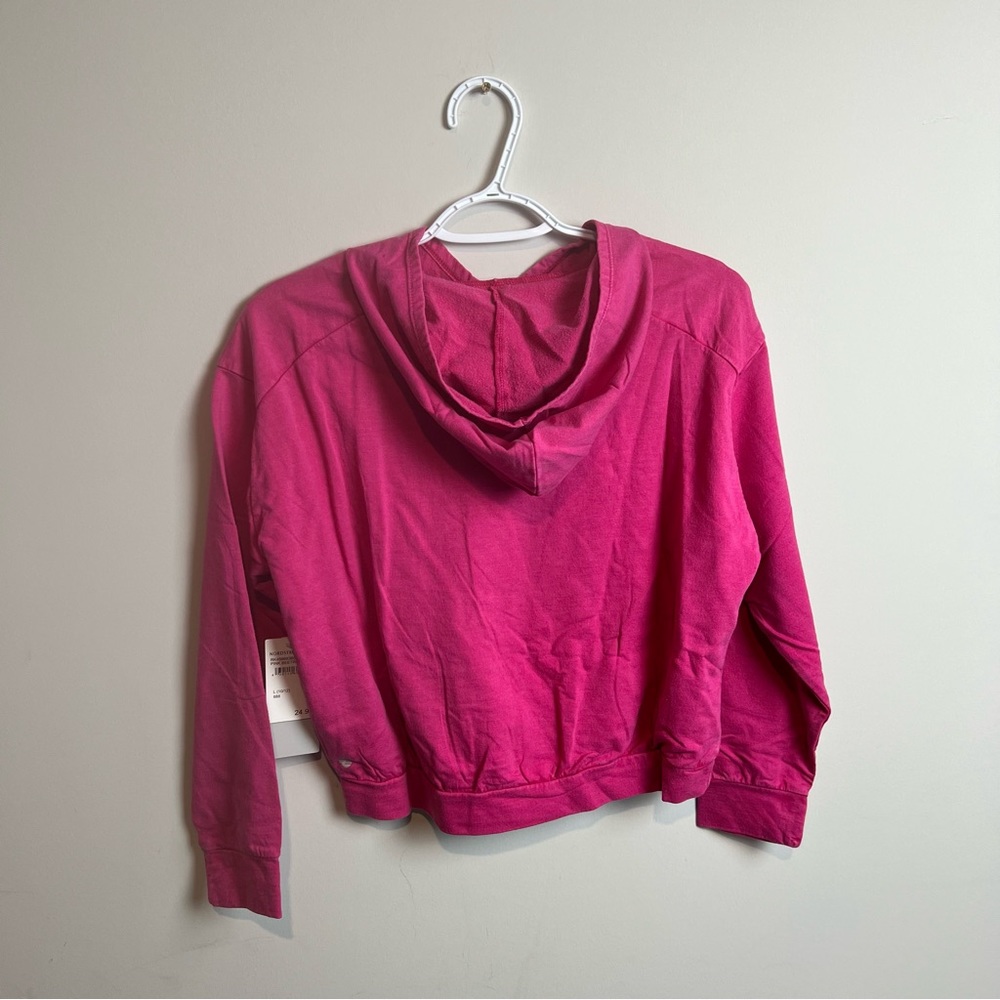 Z By Zella Pink Beetroot Kids Hoodie - Picture 2 of 2